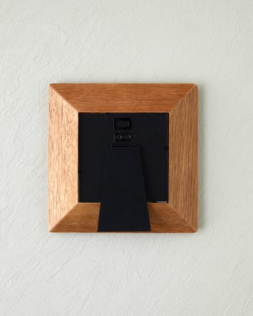 Caren Ahşap Çerçeve 10x10 cm Kahverengi