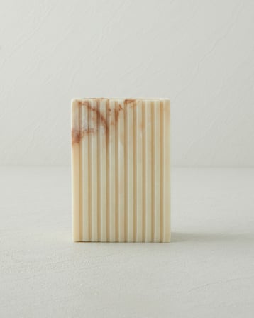 Lydia Polyresin 3'lü Banyo Seti Naturel