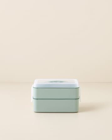 Collotte 4 Parça Lunch Box Saklama Kabı 10,5x17 cm Yeşil