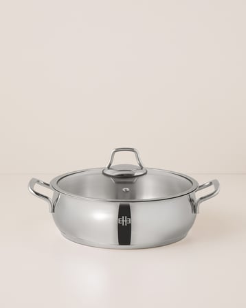 Astera Çelik 8 Parça Tencere Seti 16-20-22-24 cm Silver