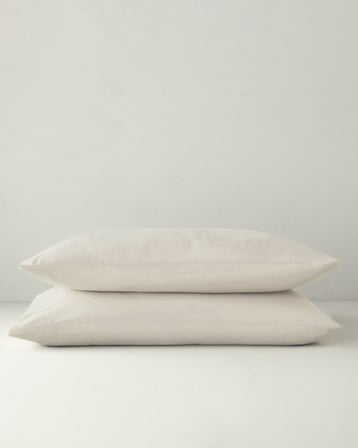 Pure %100 Pamuk 2'li Yastık Kılıfı 50x70 cm Antrasit