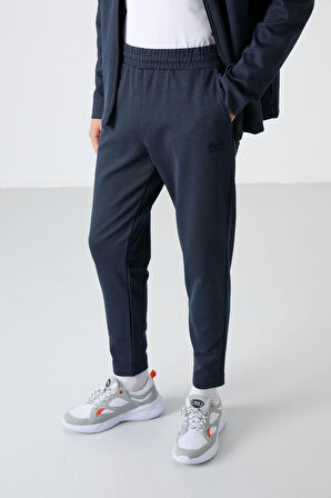 Carlos İndigo Standart Kalıp Erkek Eşofman Takım - 85209