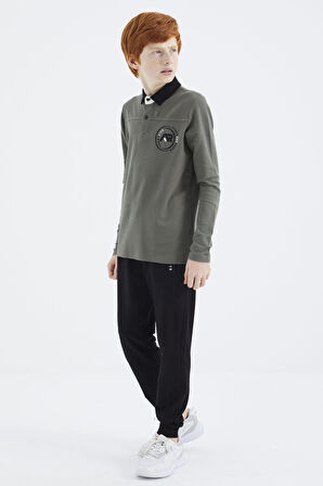 Çağla Polo Yaka Erkek Çocuk T-Shirt - 11172 | 9-10 Yaş