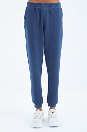 Parlıament  Bağcıklı Ön Dikiş Detaylı  Standart  Kalıp Erkek Eşofman Alt - 84994 | M