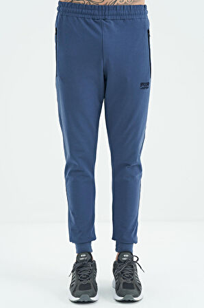 Kane Petrol Logo Nakışlı Cepli Jogger Erkek Eşofman Alt - 84907 | L