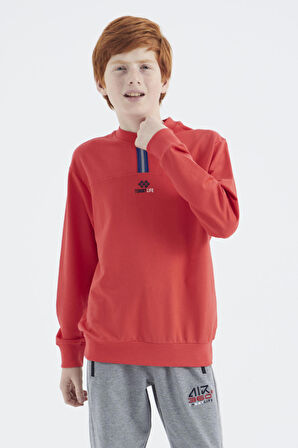 Fiesta O Yaka Erkek Çocuk Sweatshirt - 11178 | 7-8