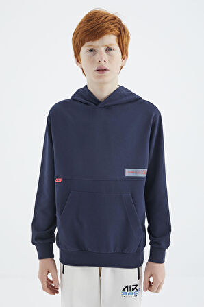 İndigo Standart Kalıp Erkek Çocuk Sweatshirt - 11179