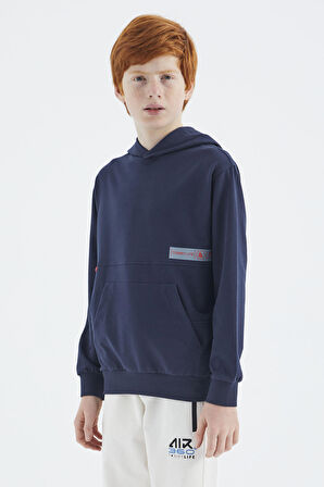 İndigo Standart Kalıp Erkek Çocuk Sweatshirt - 11179