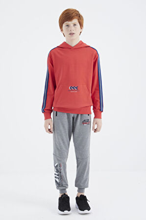 Fiesta Kanguru Cepli Erkek Çocuk Sweatshirt - 11176 | 7-8