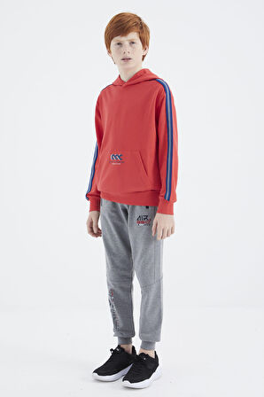 Fiesta Kanguru Cepli Erkek Çocuk Sweatshirt - 11176 | 7-8