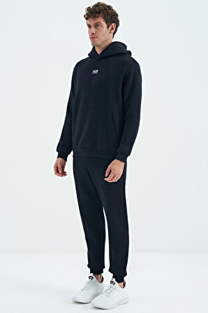 Tom Lacivert Şardonlu Erkek Sweatshirt - 88138