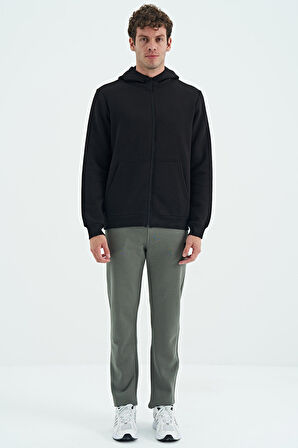 Hector Siyah Şardonlu Erkek Sweatshirt - 88139