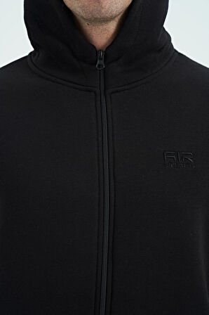 Hector Siyah Şardonlu Erkek Sweatshirt - 88139