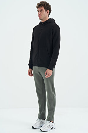 Hector Siyah Şardonlu Erkek Sweatshirt - 88139