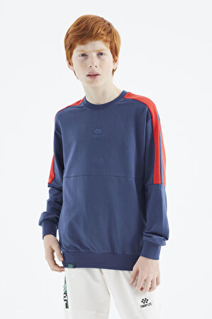 Parlıament Basic O Yaka Erkek Çocuk Sweatshirt - 11182 | 8-9