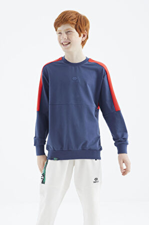 Parlıament Basic O Yaka Erkek Çocuk Sweatshirt - 11182 | 8-9