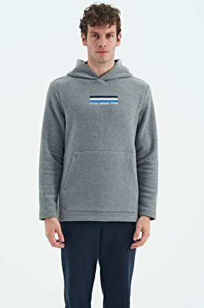 Hern Gri Melanj Erkek Polar Sweatshirt - 88301