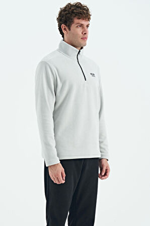 River Taş Dik Yaka Erkek Polar Sweatshirt - 88310