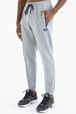 Darian Gri Melanj Jogger Erkek Eşofman Alt - 82113