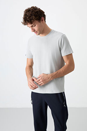 Taş Erkek Basic Kısa Kol Standart Kalıp O Yaka T-shirt - 87911
