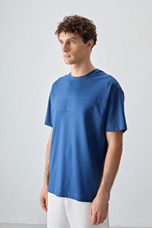 Parlament Pamuklu Kalın Yumuşak Dokulu Oversize Fit Basic Erkek T-Shirt - 88378