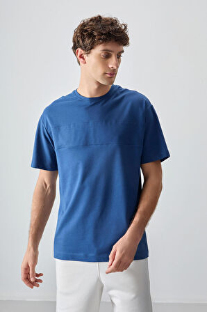 Parlament Pamuklu Kalın Yumuşak Dokulu Oversize Fit Basic Erkek T-Shirt - 88378