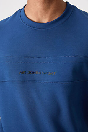 Parlament Pamuklu Kalın Yumuşak Dokulu Comfort Fit Baskılı Erkek Eşofman Takım - 85253