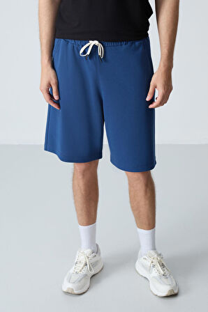 Parlament Pamuklu Kalın Yumuşak Dokulu Standart Fit Basic Erkek Şort  - 81275