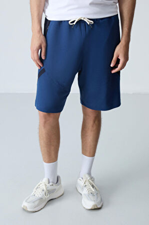 Parlament Pamuklu Kalın Yumuşak Dokulu Standart Fit Basic Erkek Şort  - 81281