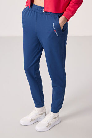 Viva Kırmızı-Parlament Kapüşonlu Fermuarlı Oversize Kadın Eşofman Takım - 95328