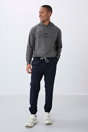 Parlament Yüzeyi Dokulu Standart Fit Erkek Eşofman Alt - 82156