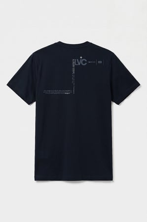 Lacivert Standart Fit Baskılı Kısa Kollu Erkek T-Shirt - 88440