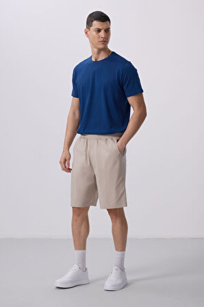 Taş Standart Fit Dokuma Hafif Esnek Chino Şort - 81290