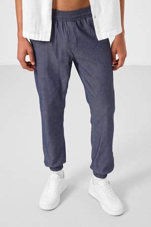 Kot Lacivert Standart Fit Dokuma Hafif Esnek Chino Erkek Pantolon - 82176