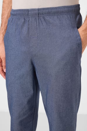 Kot Lacivert Standart Fit Dokuma Hafif Esnek Chino Erkek Pantolon - 82179
