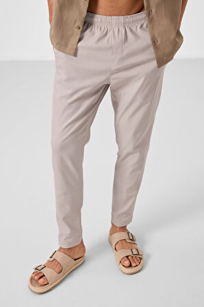 Taş Standart Fit Dokuma Hafif Esnek Chino Erkek Pantolon - 82179