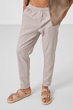 Taş Standart Fit Dokuma Hafif Esnek Chino Erkek Pantolon - 82179