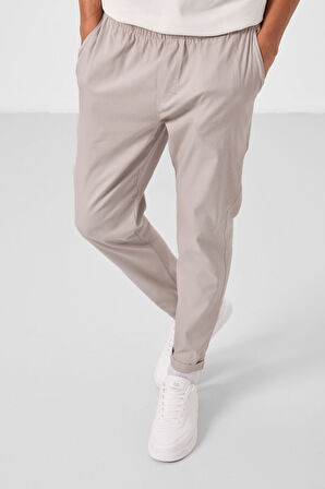 Taş Standart Fit Dokuma Hafif Esnek Chino Erkek Pantolon - 82178