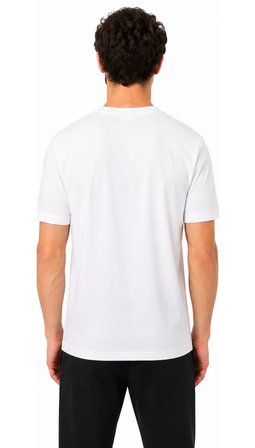 Tommy Life Basic Erkek Tshirt Bisiklet Yaka Beyaz 88454