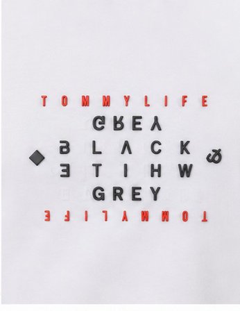 Tommy Life Basic Erkek Tshirt Bisiklet Yaka Beyaz 88454