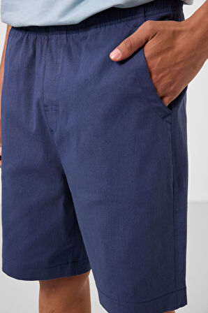 Parlament Standart Fit Dokuma Hafif Esnek Chino Erkek Şort - 81293