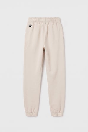 Bej Standart Fit Basic Kız Çocuk Eşofman Alt - 75194