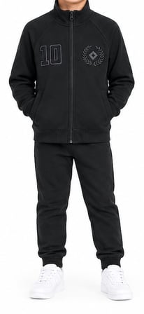 Tommy Life Erkek Garson Ceket Hakim Yaka Siyah Erkek Çocuk Sweatshirt 11319