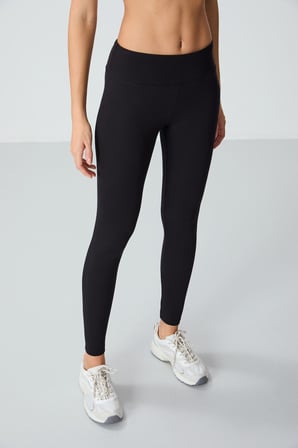 Slim Fit 2li Paket Siyah Termal Kadın Tayt - 94577