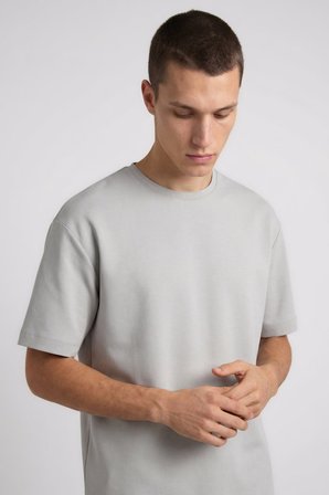 Taş Oversize Fit Basic Erkek Şort Takım - 85292