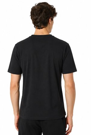 Tommy Life Basic Erkek Tshirt Bisiklet Yaka Siyah 88506
