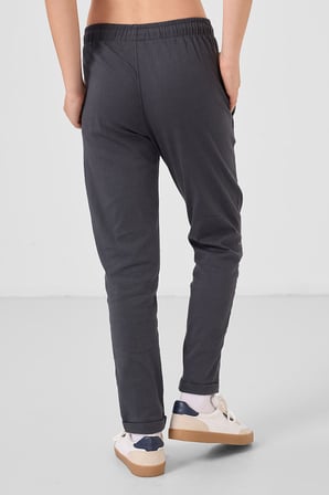 Anrasit Standart Fit Dokuma Hafif Esnek Chino Erkek Çocuk Pantolon - 11272
