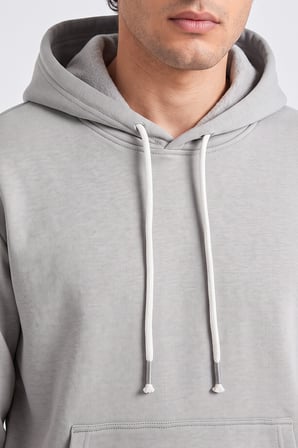 Taş Standart Kalıp Basic Erkek Sweatshirt - 88513
