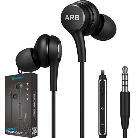 (Metal) AKG 3.5mm Mikrofonlu Kulaklık Arbaks ARB-706