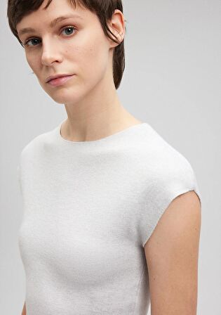 Mavi Gri Crop Triko Top 1710426-86685